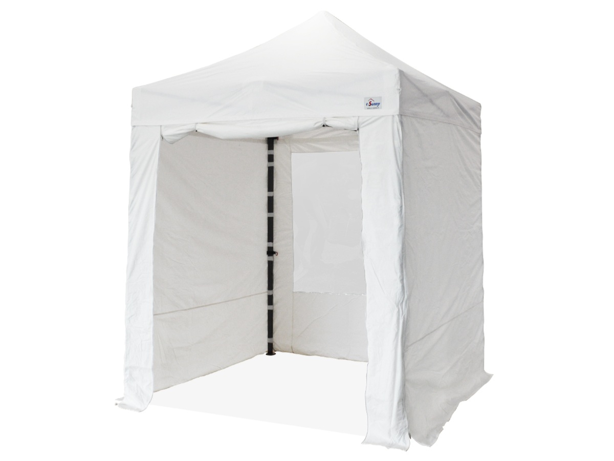 Barnum pliant semi-Pro 2x2M Blanc, Barnum tube 40mm acier barnum beige