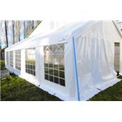Tente de Réception 5X10M - PVC 480g/m² - Tube 38mm Acier Galvanisé