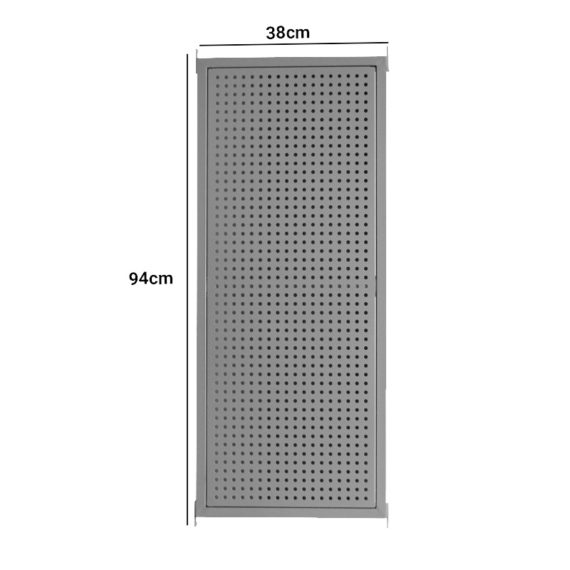 Lot de plateaux bas pour comptoir acier de largeur 40cm