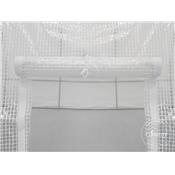 Serre de jardin 3x6m Blanc - 18m²