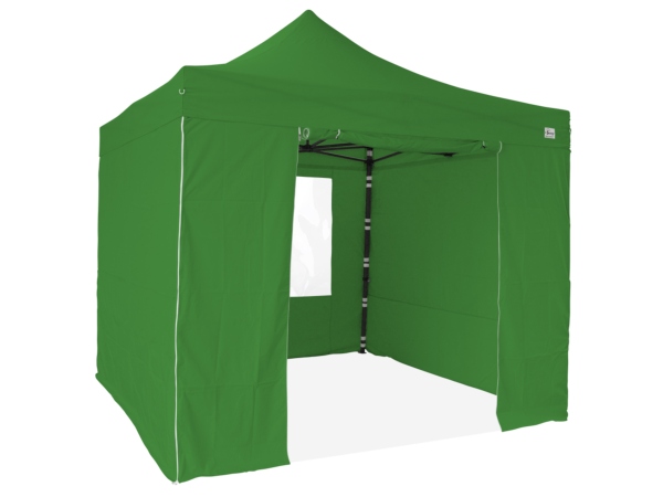 Barnum pliant Acier 32mm 3X3M + Pack Latéral avec fermeture