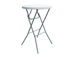 Table Pliable Ronde mange debout Bar Dia. 80cm