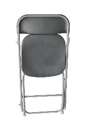 Chaise pliante grise Harmonie M2 - lot de 6 pièces