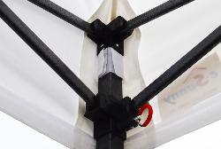 Barnum 3x3m Ultra Pliant 32mm - Noir