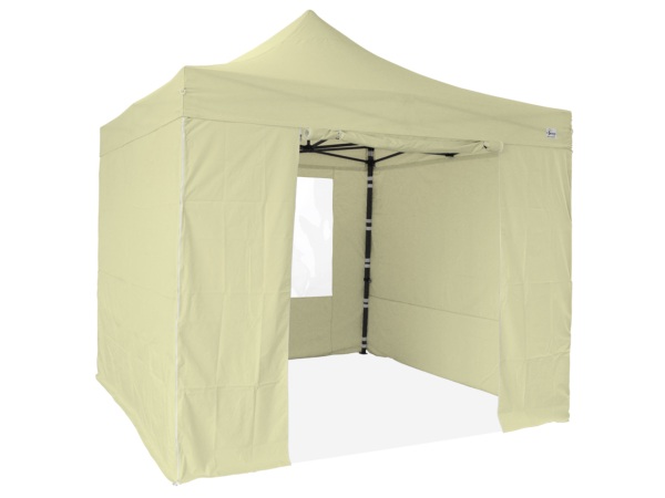 Barnum pliant Acier 40mm 3X3M + Pack Latéral avec fermeture