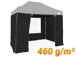 Pack Latéral 4 cotés 2x3m 460g/m² | 1 porte/3 pleines