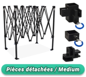Pices dtaches Barnum Pliant Acier 32mm