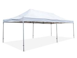Tente Pliante Aluminium 55mm 4x8m + Pack latéral avec fermeture 