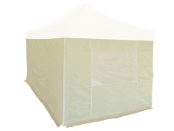 Bâches latérales 160g/m² Polyester Oxford 4 côtés 3x4,5M