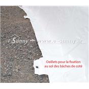 Pack Latéral 4 côtés 3x6m 320g/m² Blanc