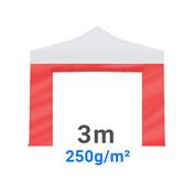 Côté porte 3m - Bâche latérale 250g/m²