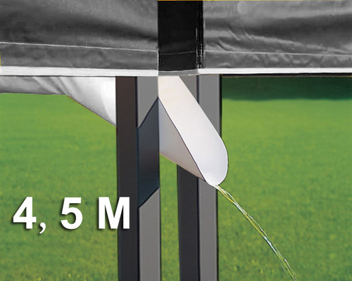Gouttière 520g/m² PVC ignifugé M2 pour barnum pliant