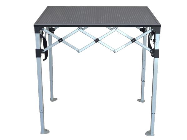 Table Comptoir Pliant Plateau Acier 1m X 70cm