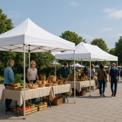 Quel Barnum Choisir pour un Marché, une Brocante ou une Foire ?