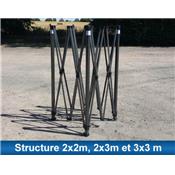 Structure Acier 32mm - 2x2m