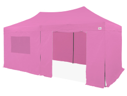 Barnum pliant Acier 32mm 3X6M + Pack Latéral avec fermeture