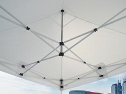 Tente Pliante PRO ALU 45mm PREMIUM 4x4M + Pack Latéral 1 Porte / 3 Pleines