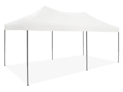 Barnum pliant 30mm - 3x6m + Pack bâches latérales Blanc