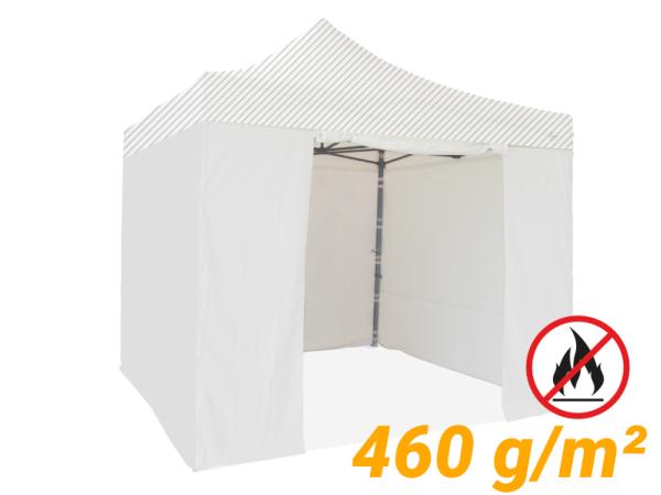 Pack Latéral 4 cotés 4x4m 460g/m² | 1 porte/3 pleines