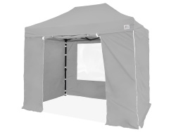 Barnum pliant Acier 40mm 2x3M + Pack Latéral avec fermeture
