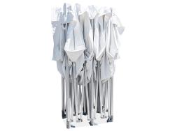 Tente Pliante Aluminium 55mm 4x8m + Pack latéral avec fermeture 