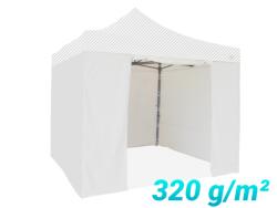 Pack Latéral 4 cotés 4x4m 320g/m² | 1 porte/3 pleines