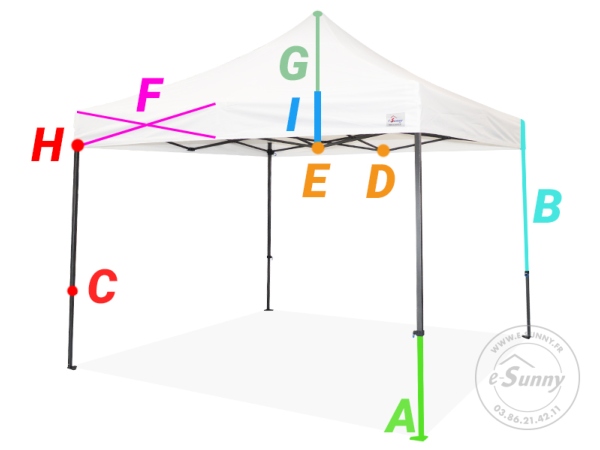 Pièces détachées pour Barnum Pliant acier 32mm