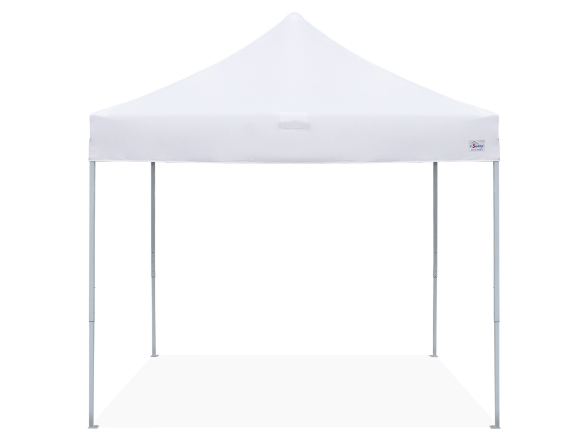 Barnum Pliant 3X3M Blanc Acier, Tente pliante pas chère structure