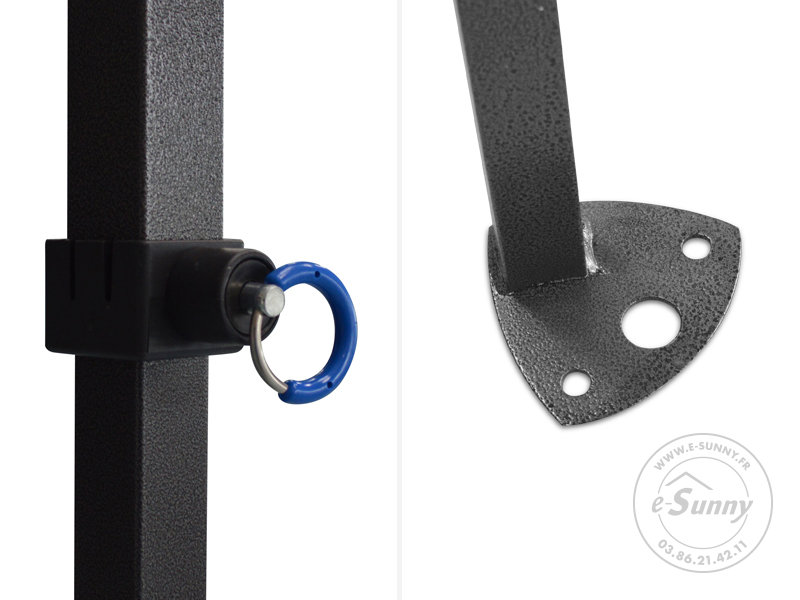 Barnum pliant Acier 32mm 3X6M + Pack Latéral avec fermeture