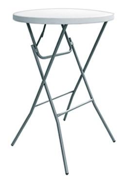 Table Pliable Ronde mange debout Bar Dia. 80cm