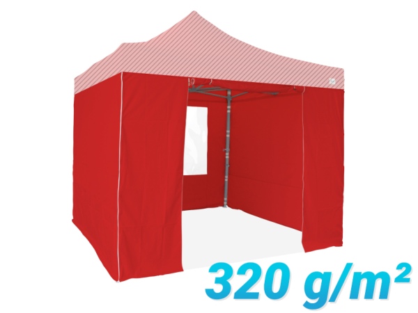 Pack Latéral 4 côtés 4x4m 320g/m²