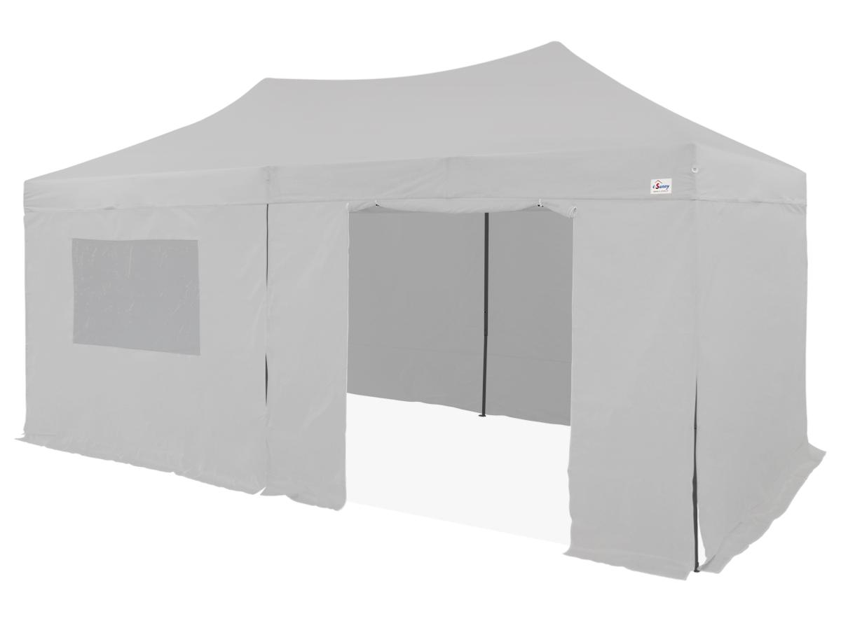 Barnum pliant 3x6 Blanc SEMI-PRO : l'abri pliable 3x6 à petit prix