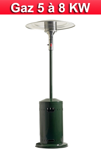 Parasol Chauffant GAZ Classic Vert