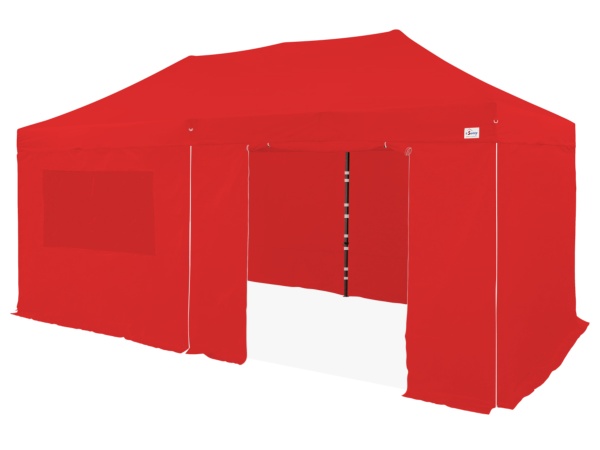 Barnum Pliant Acier 40mm - 3x6M + Pack Latéral avec fermeture