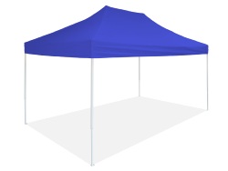 Barnum pliant Acier 30mm - 3x4.5m Bleu
