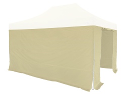 Bâches latérales 160g/m² Polyester Oxford 4 côtés 3x4,5M