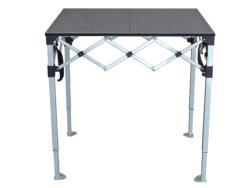 Table Comptoir Pliant Plateau Acier 1m X 70cm