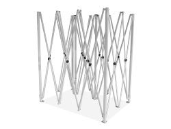 Barnum pliant Acier 30mm - 3x4.5m Gris