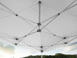 Tente Pliante bâche 320g/m² tube 45mm ALU 3X3M