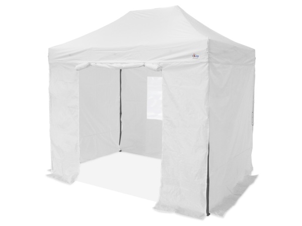 Barnum pliant Acier 30mm - 2x3m avec Pack bâches latérales