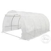 Serre de jardin 3x4m Blanc - 12m²