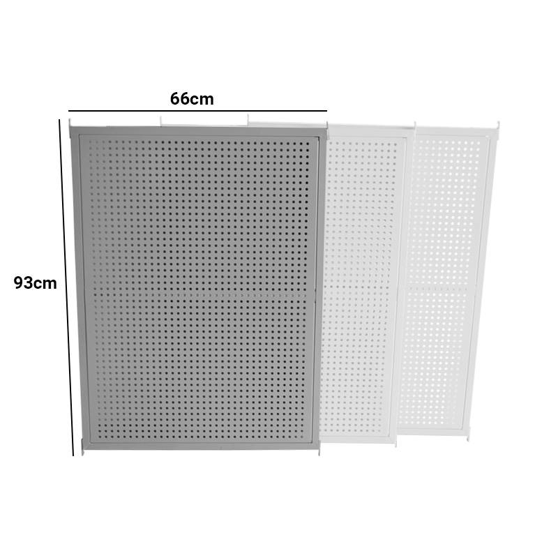 Lot de plateaux bas pour comptoir acier 70 cm