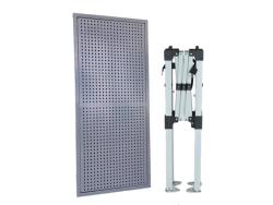 Table Comptoir Pliant Plateau Acier 1m X 70cm