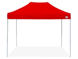 Barnum pliant 30mm - 2x3m + Pack bâches latérales Rouge