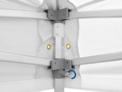 Tente Pliante bâche 320g/m² tube 45mm ALU 3X3M