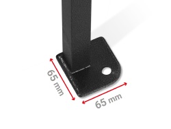 Barnum pliant Acier 30mm - 2x3m avec Pack bâches latérales
