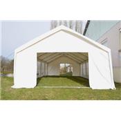 Tente de Réception 5X10M - PVC 480g/m² - Tube Acier Galvanisé