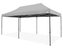 Barnum Pliant Acier 40mm - 3x6M + Pack Latéral avec fermeture