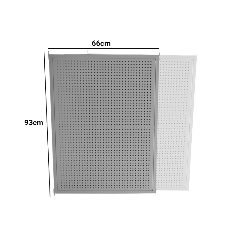 Lot de plateaux bas pour comptoir acier 70 cm