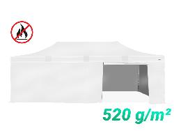 Tente Pliante Aluminium 55mm 4x8m + Pack latéral avec fermeture 